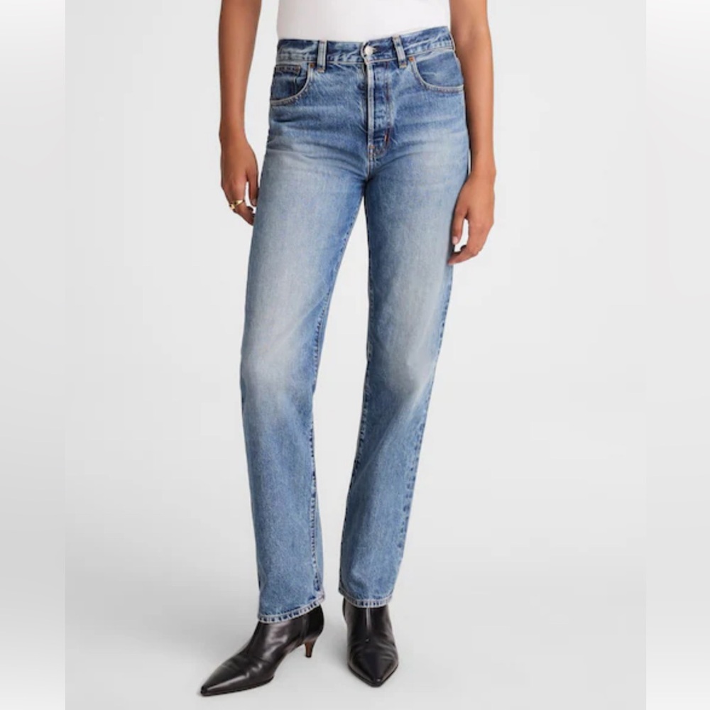 Madewell NWT 25P Longline Straight Leg
